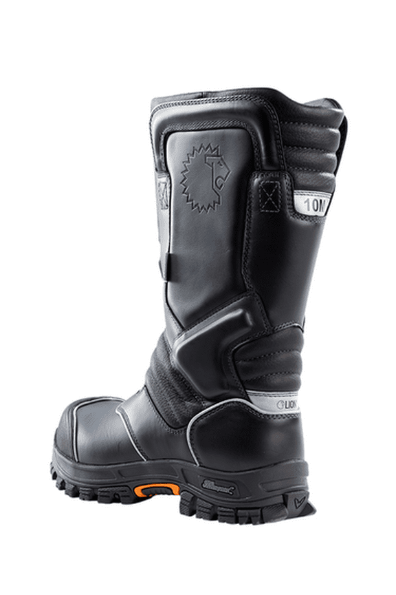 Thorogood QR14 Structural Fire 14" Boot Leather, Color: Black, Size: 11 Wide