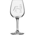 thumbnail image 1 of Thoroughbred Body Horse Themed Etched All Purpose 12.75oz Libbey Wine Glass, 1 of 1