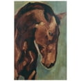 thumbnail image 1 of 'Thoroughbred- Horse Portrait' Fine Giclee Printed Directly on Hand Finished Ash Wood Wall Art, 1 of 1