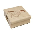 thumbnail image 1 of Thoroughbred Race Horse Running Square Rubber Stamp Stamping Scrapbooking Crafting - Medium 1.75in, 1 of 7