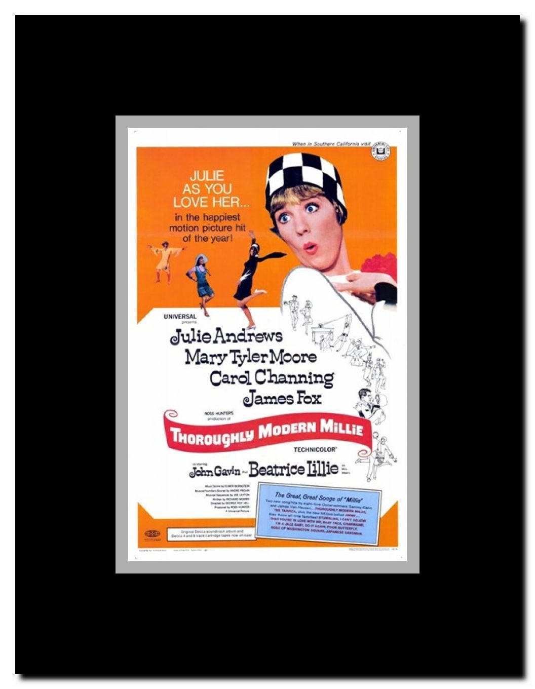 Thoroughly Modern Millie Framed Movie Poster