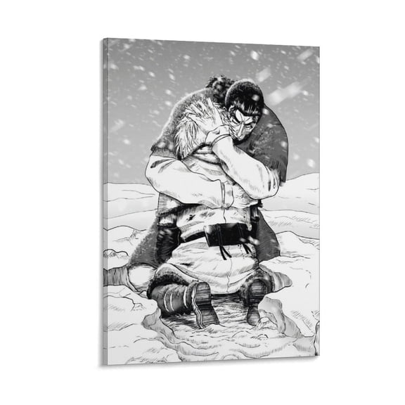 Thors And Thorfinn Poster Room Aesthetic Poster Print Art Wall Painting Canvas Posters Gifts Modern Bedroom Decor 16x24inch(40x60cm)
