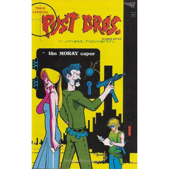 Those Annoying Post Bros. #7 VF ; Vortex Comic Book