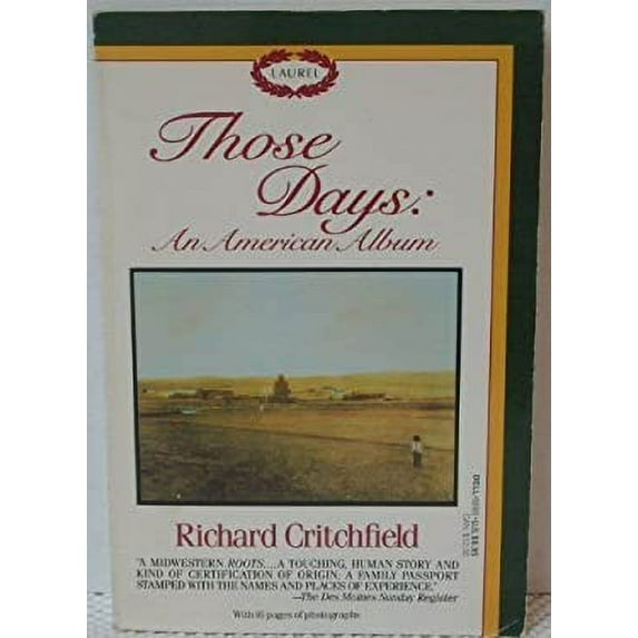 Pre-Owned Those Days (Paperback) 0440585058 9780440585053