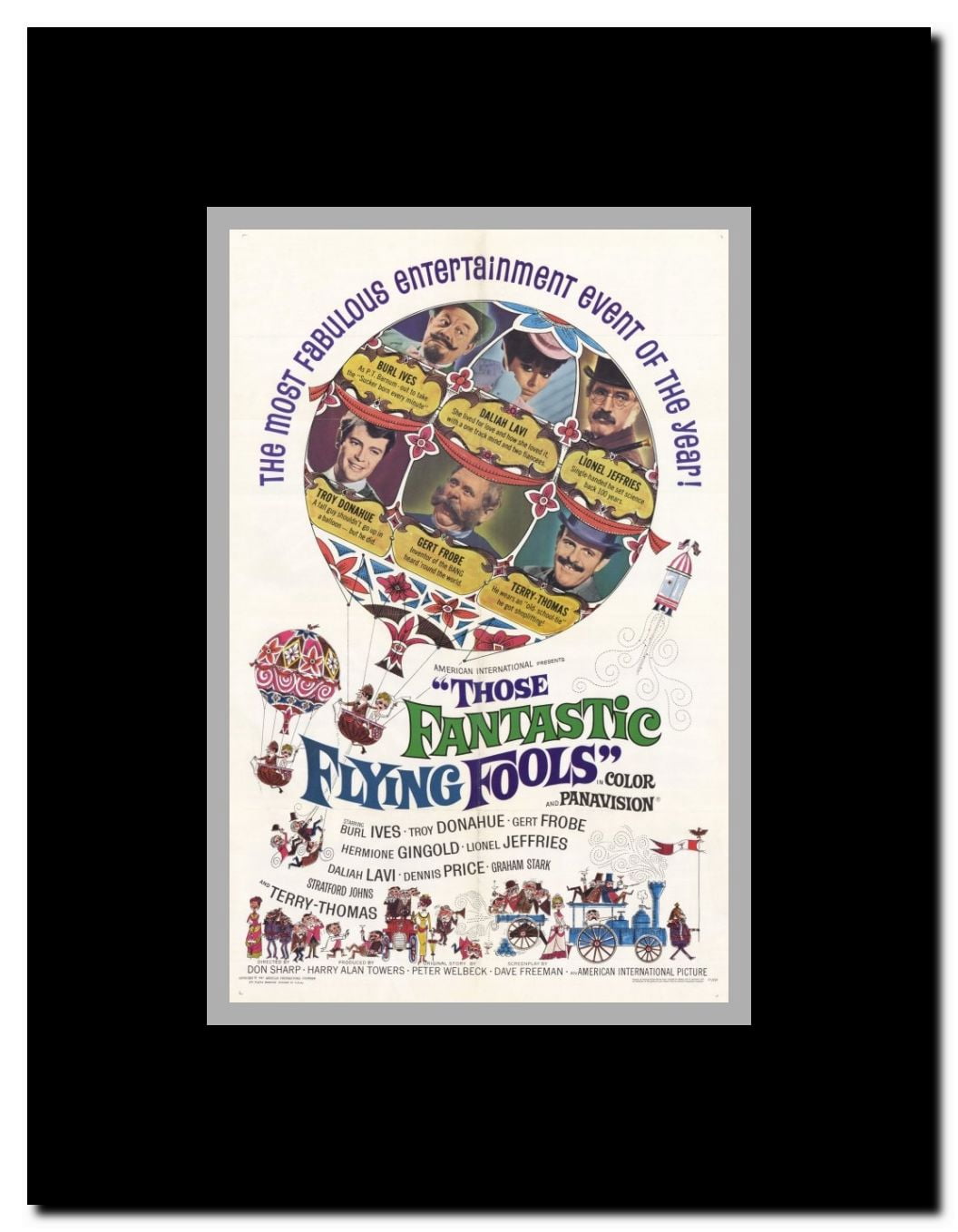 Those Fantastic Flying Fools Framed Movie Poster