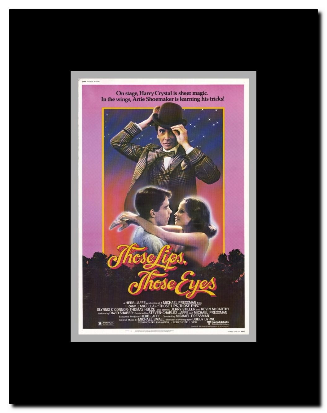 Those Lips Those Eyes Framed Movie Poster