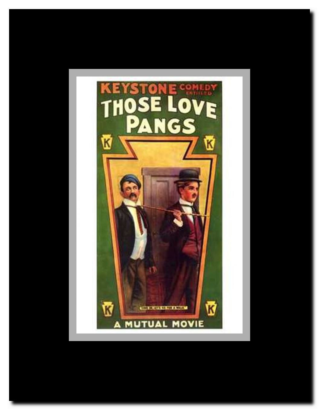 Those Love Pangs Framed Movie Poster