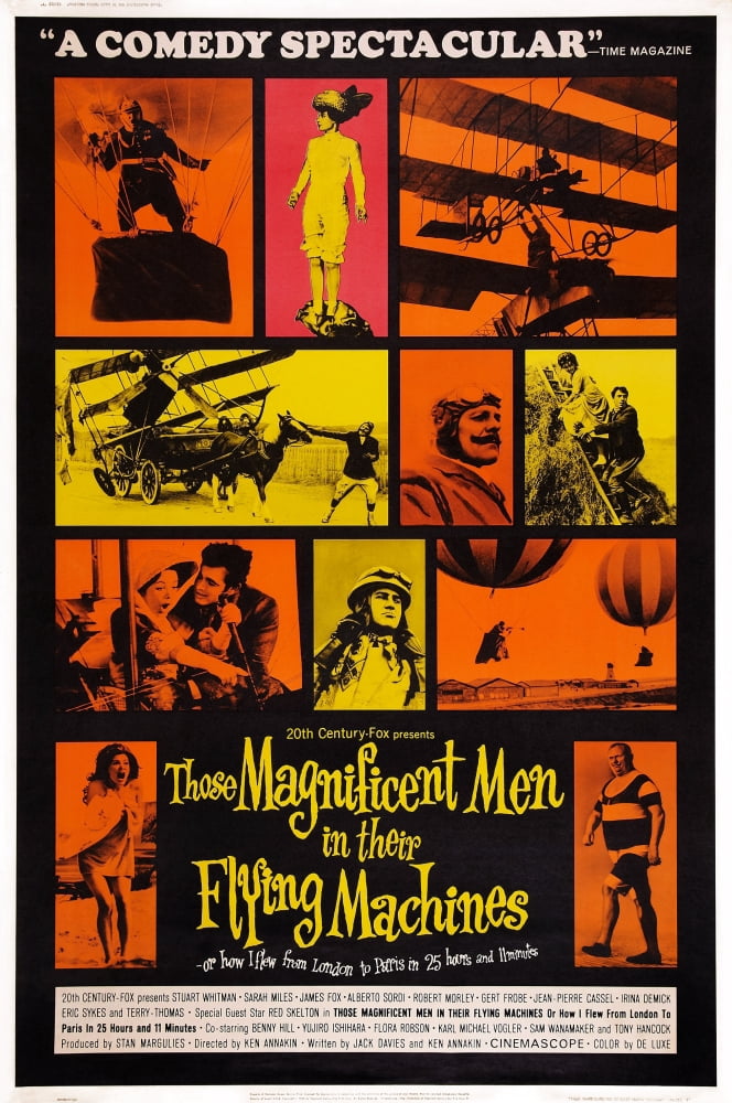 Those Magnificent Men In Their Flying Machines U Canvas Art - (24 x 36)