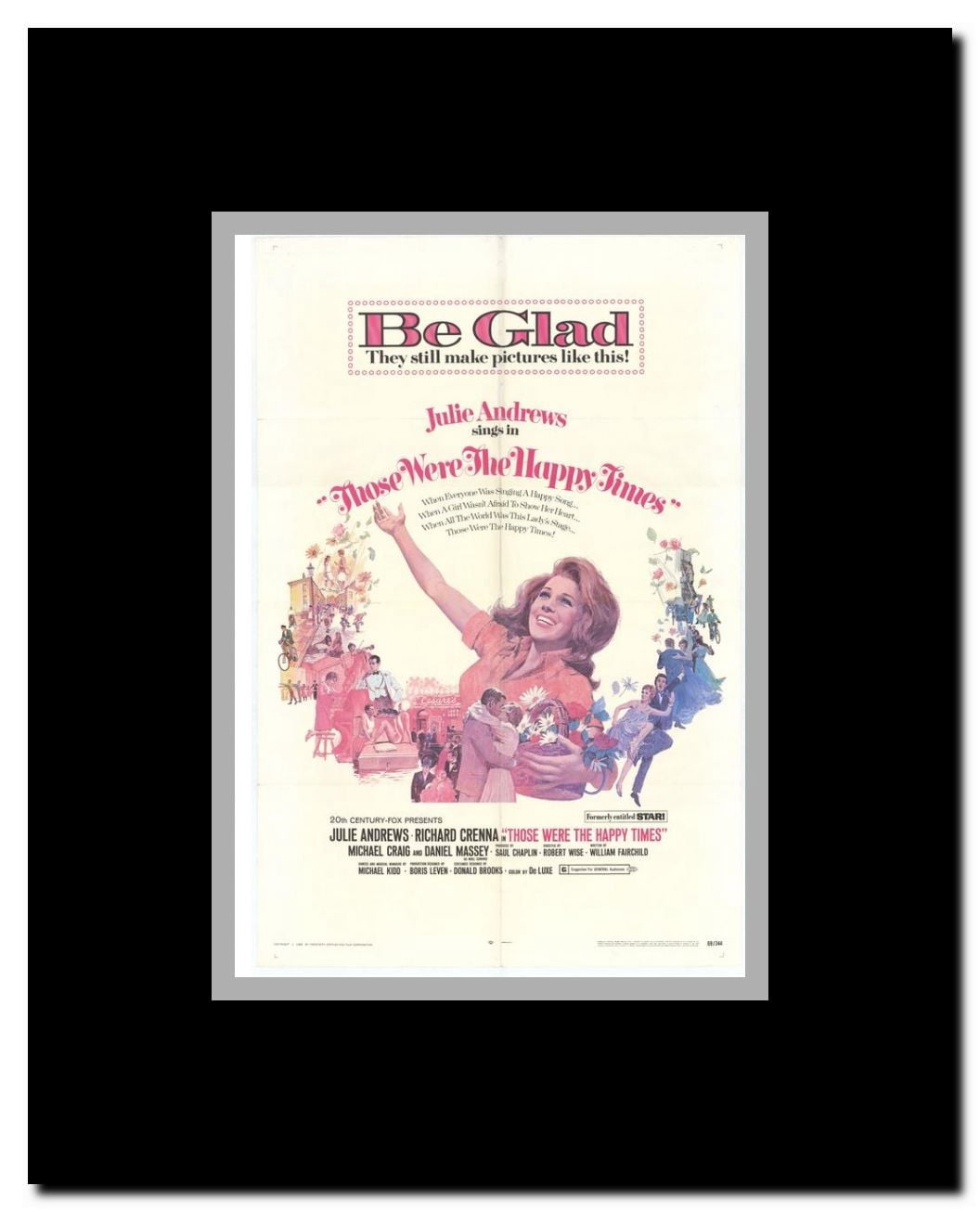 Those Were the Happy Times Framed Movie Poster