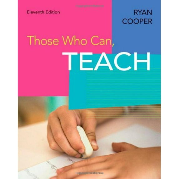 Pre-Owned Those Who Can, Teach (Paperback) 0618626379 9780618626373