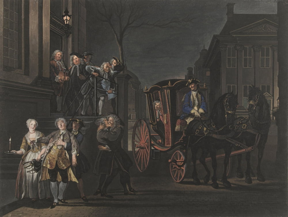 Those Who Could Still Walk Went Who Could Not Canvas Art - (36 x 24)