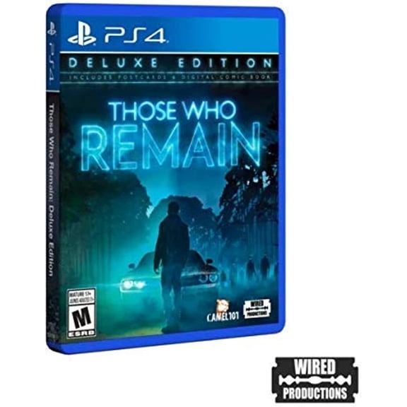 Those Who Remain Deluxe Edition PS4 (Includes Postcards & Digital Comic Book)
