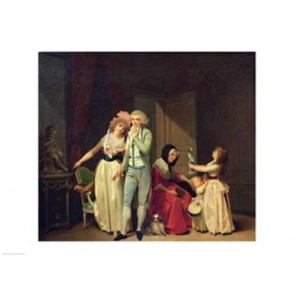 Those who Inspire Love Extinguish It Poster Print by Louis-Leopold Boilly (36 x 24)