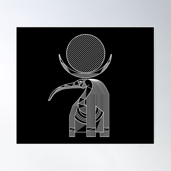 Thoth Poster Wall Art, Poster Only