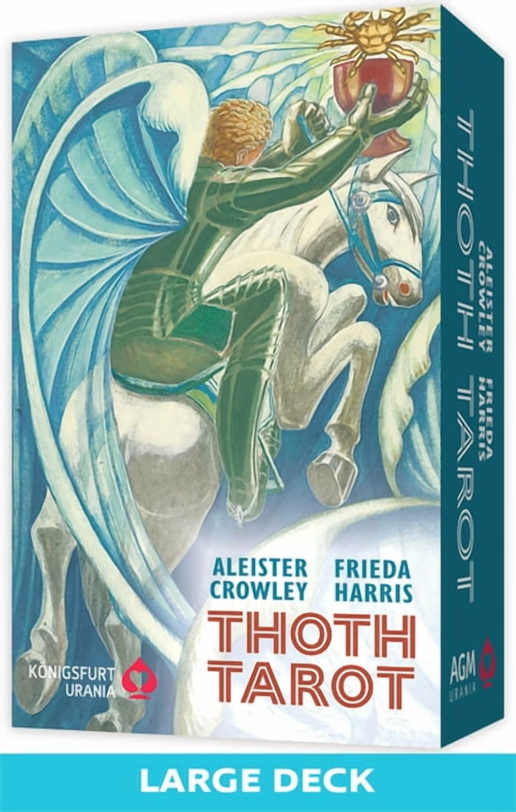 Thoth Tarot Deck Large, Book 1 (Deluxe Edition) (Paperback