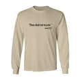 thumbnail image 1 of Thou Shalt Not Try Me-Mood 24:7 Adult Long Sleeve T-shirt, 1 of 3
