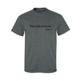 thumbnail image 1 of Thou Shalt Not Try Me-Mood 24:7 Adult Short Sleeve T-shirt, 1 of 4