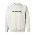 thumbnail image 1 of Thou Shalt Not Try Me-Mood 24:7 Crewneck Sweatshirt, 1 of 3