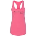 thumbnail image 1 of Thou Shalt Not Try Me-Mood 24:7 Racerback Tank, 1 of 2
