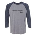 thumbnail image 1 of Thou Shalt Not Try Me-Mood 24:7 Unisex 3/4 Sleeve Baseball Raglan Tee, 1 of 2