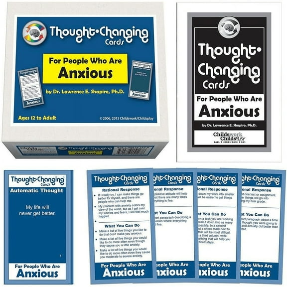 Thought Changing Cards for People Who Are Anxious