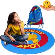 Thought-Spot Calm Down Corner and Positive Discipline Tool Portable Waterproof Baby Playmat for Toddlers with Visual Timer, Yellow