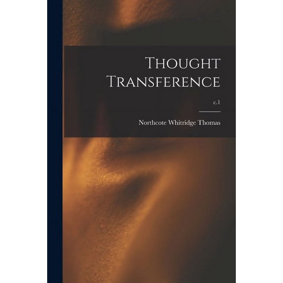 Thought Transference; c.1, (Paperback)