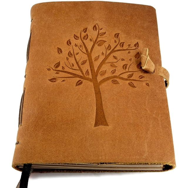 ThoughtSpace Journals: Embrace Your Creativity with the Mandala Diary - Handcrafted Leather Journal for Men & Women