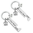 Thoughtful 2025 Housewarming Gift Keychain In Stainless Steel for