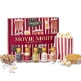thumbnail image 1 of Thoughtfully Gourmet Movie Night Popcorn Kit, Yellow & Mixed Kernels, 10 Paper Bags, 5 Seasonings & Toppings for Father's Day Gifts, 1 of 7