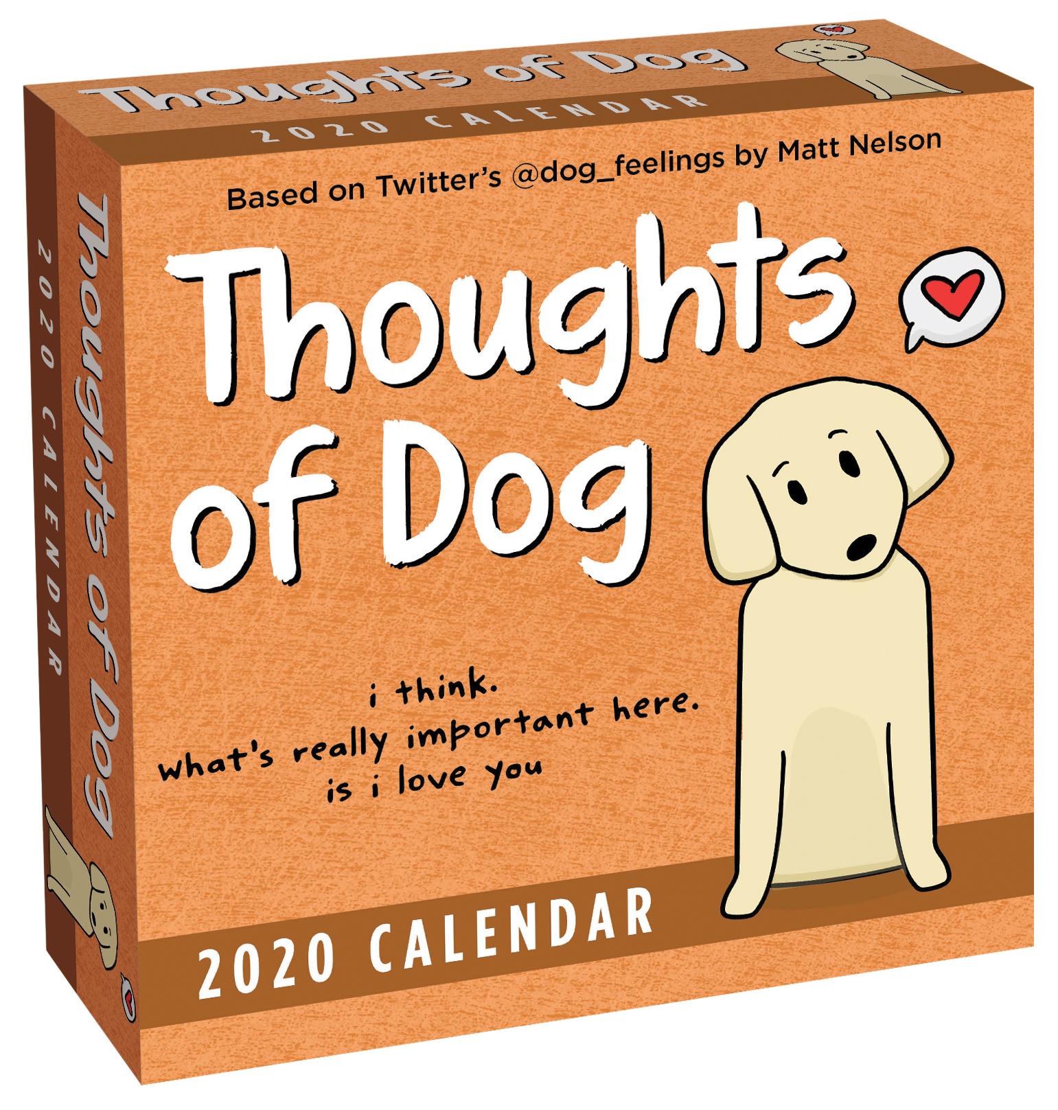 (Other)　Thoughts　2020　Day-To-Day　of　Dog　Calendar