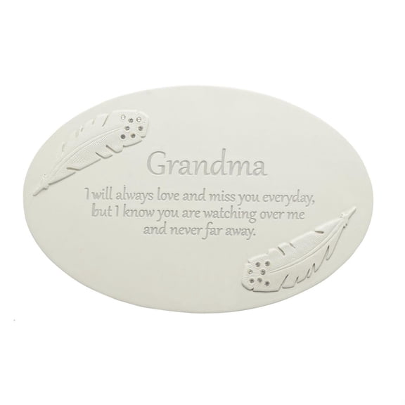 Thoughts of You Resin Memorial Plaque - Grandma