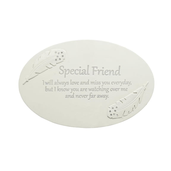 Thoughts of You Resin Memorial Plaque - Special Friend