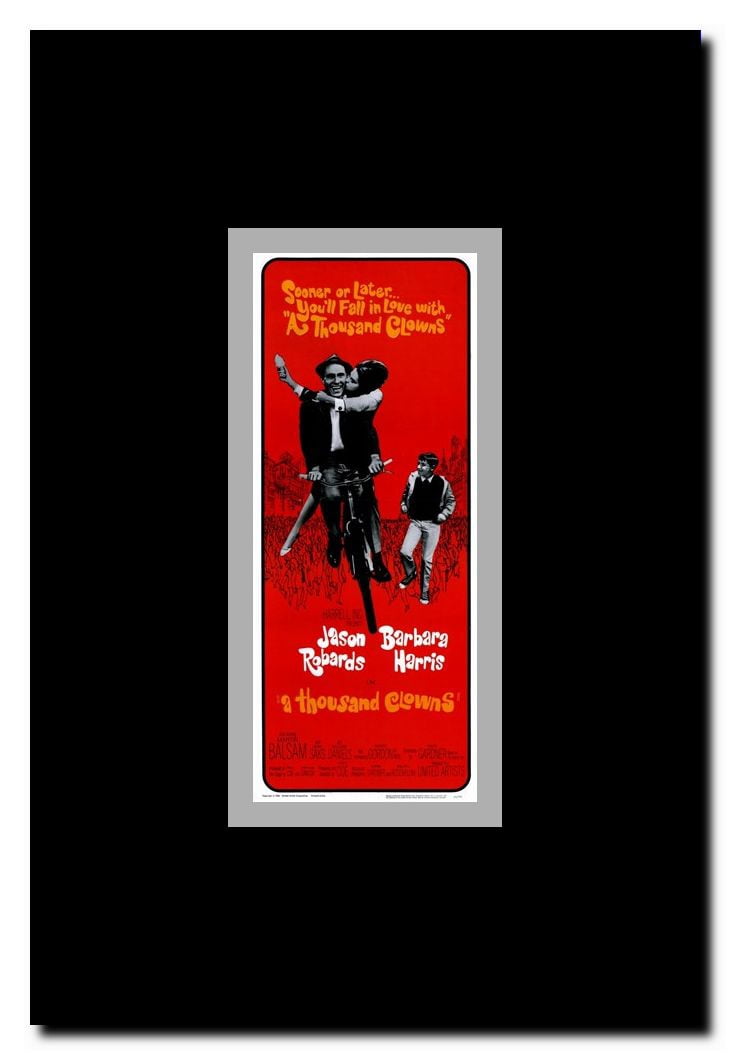 Thousand Clowns a Framed Movie Poster