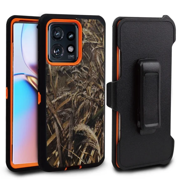 Thousand Gear Rugged Moto G Stylus 5G 2025 Case, Screen Protector, Belt Clip - Deer