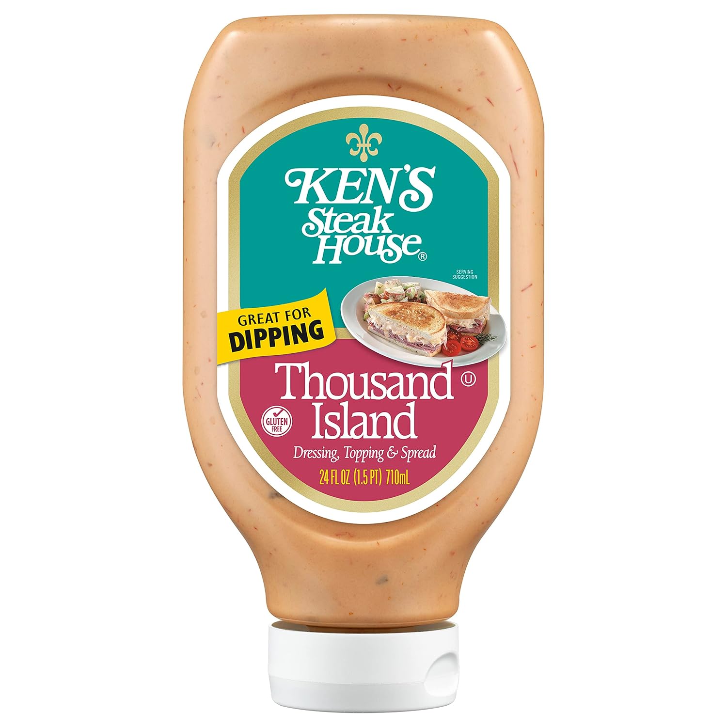 Thousand Island Dressing Topping & Spread, 24 Fl oz. (Pack of 1