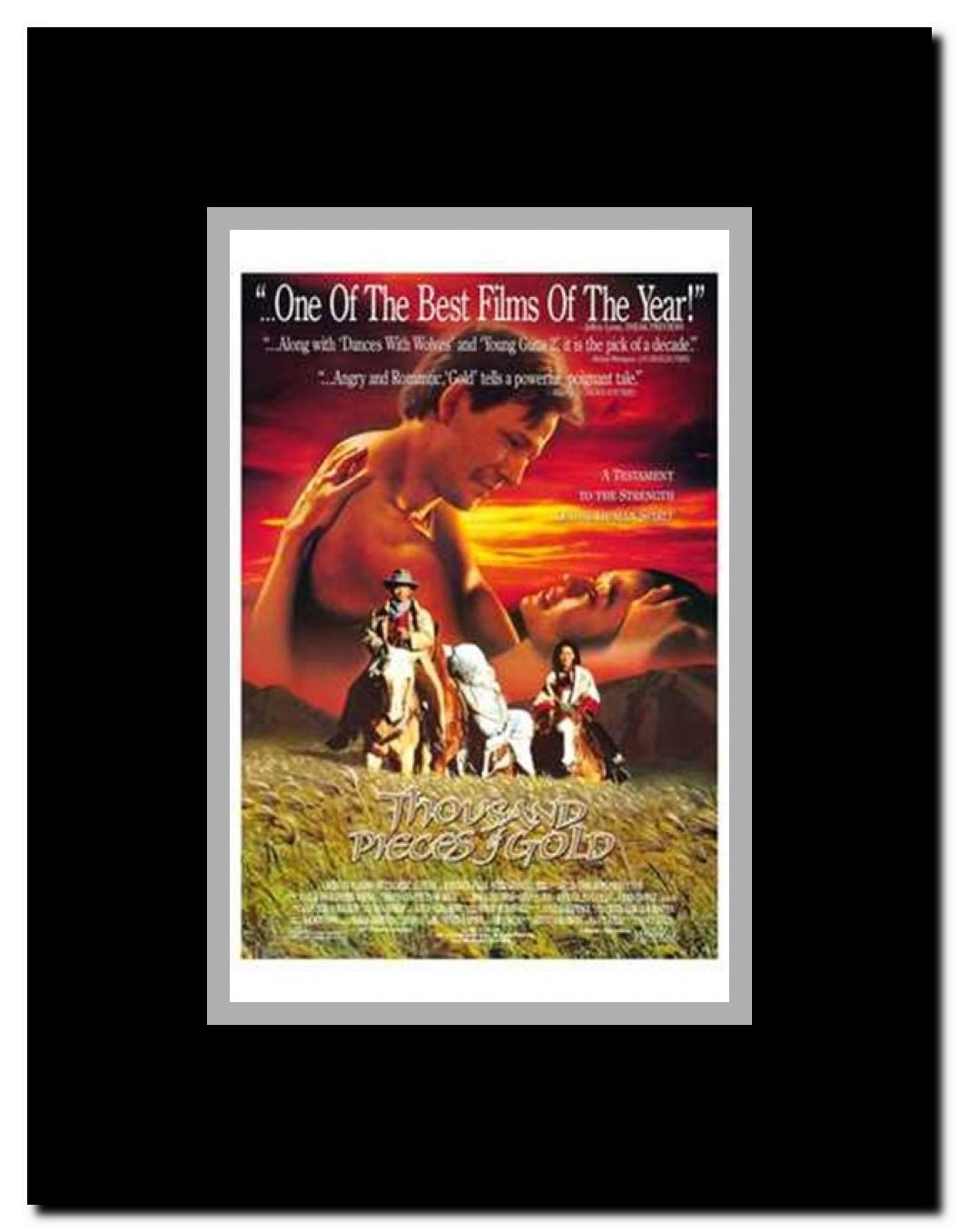 Thousand Pieces of Gold Framed Movie Poster