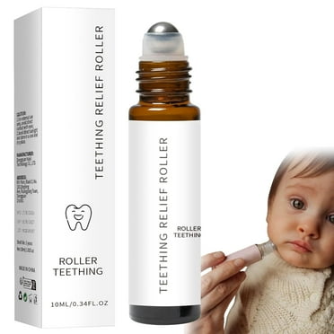 A Thousand Roses Teething Roller Oil, Velaria Teething Roller, Glowfare Teething Roller, Natural Teething Relief for Babies, Teething Roller All Natural for Babies