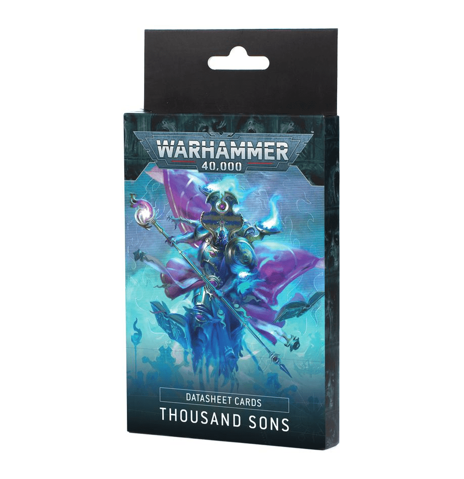 Warhammer 40K Thousand Sons Datasheet Cards