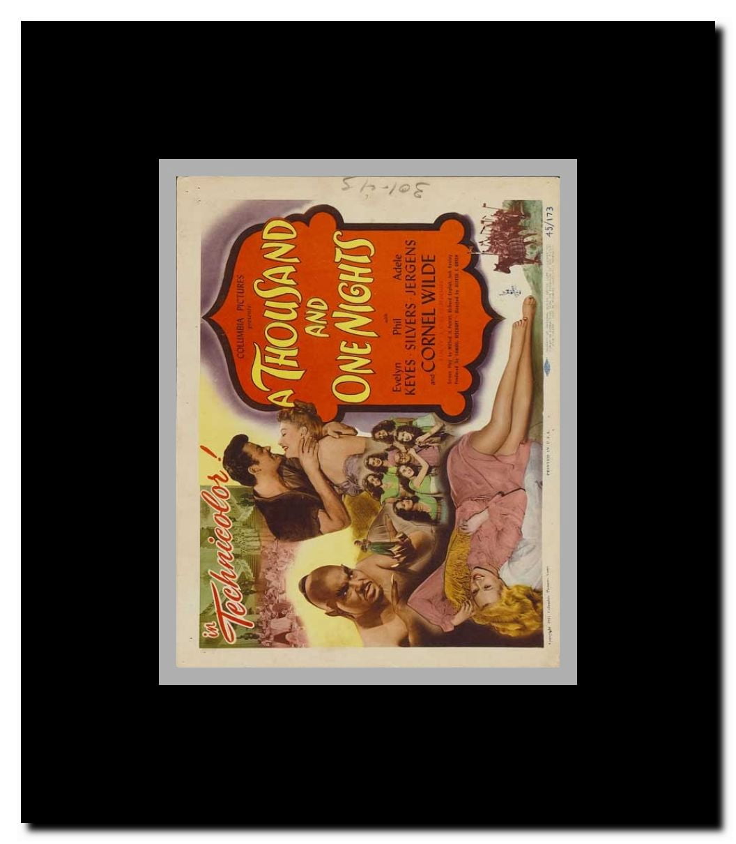 Thousand and One Nights A Framed Movie Poster