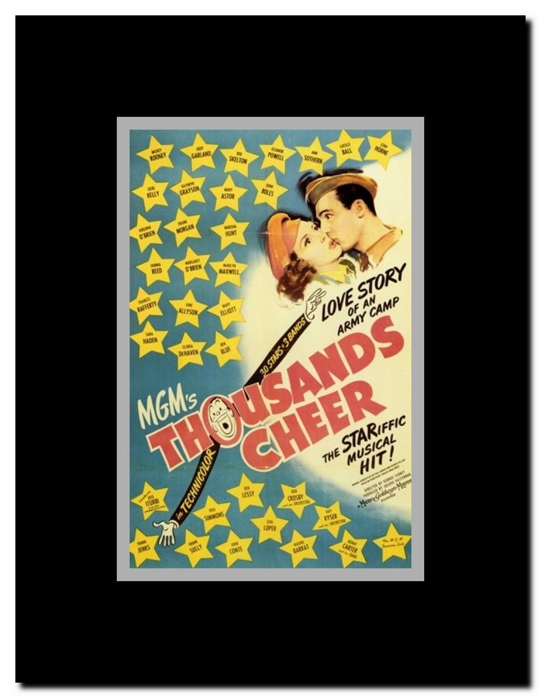Thousands Cheer Framed Movie Poster