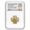 thumbnail image 1 of Thracian or Scythian Gold Stater (54 BC) Ch MS NGC, 1 of 3
