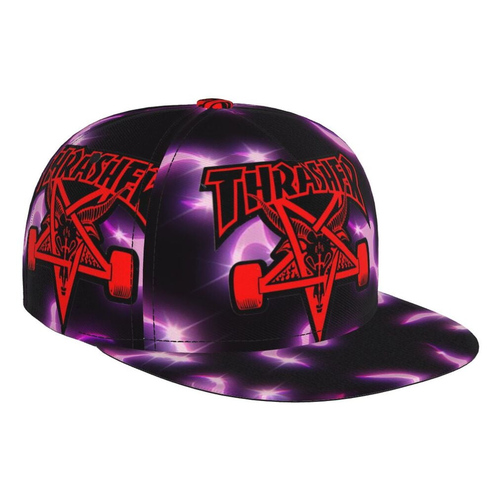 Purple thrasher hat top