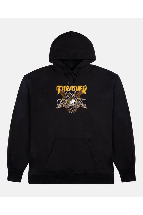 Anti-Hero Eaglegram Hoodie Sweatshirt Small - Black