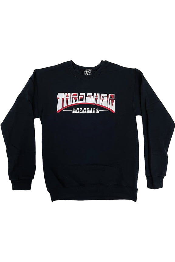 Firme Logo Crew Sweatshirt Extra Large Black