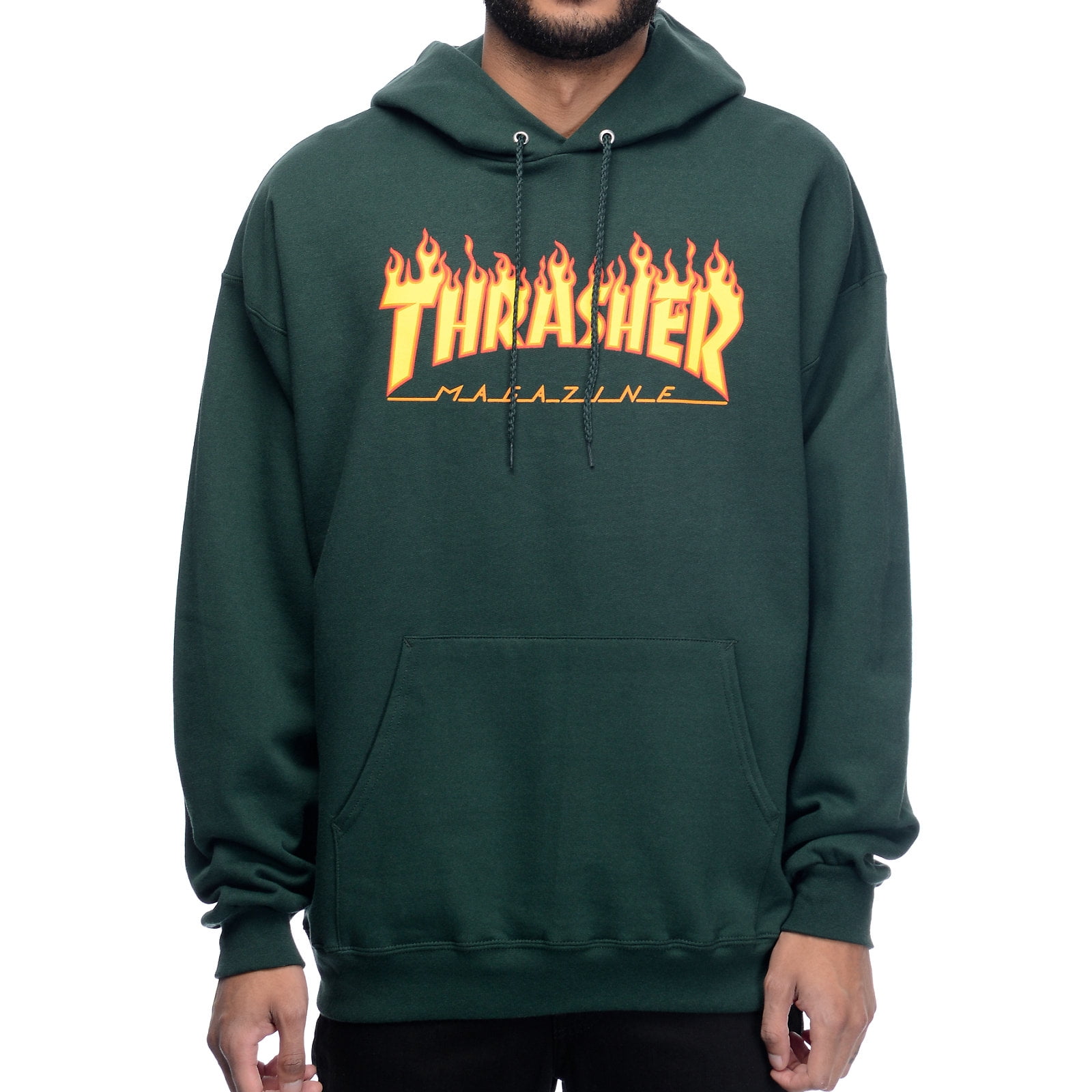 Thrasher hoodie dark shop green