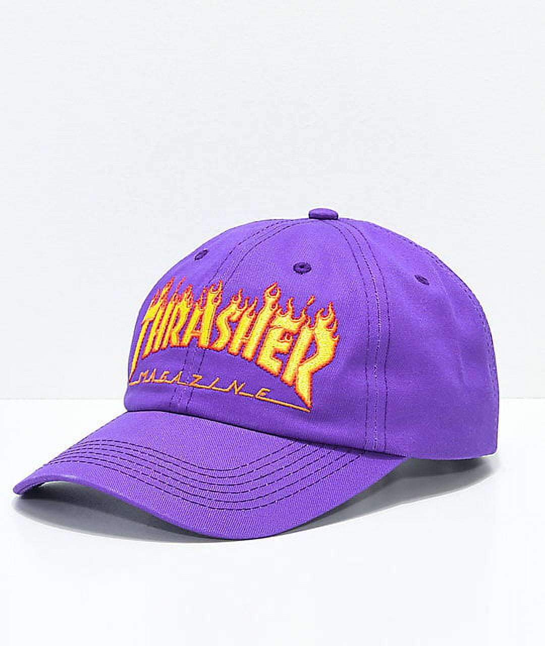 Thrasher flame purple top