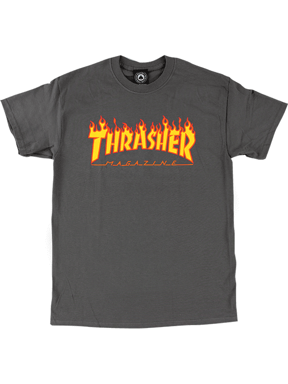 Flame Ss Xl- Charcoal Grey