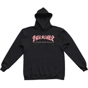 Thrasher Godzilla Girls Hd/Swt L-Blk/Pink