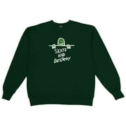 Thrasher Gonz Sad Crew Sweatshirt Forest Green M